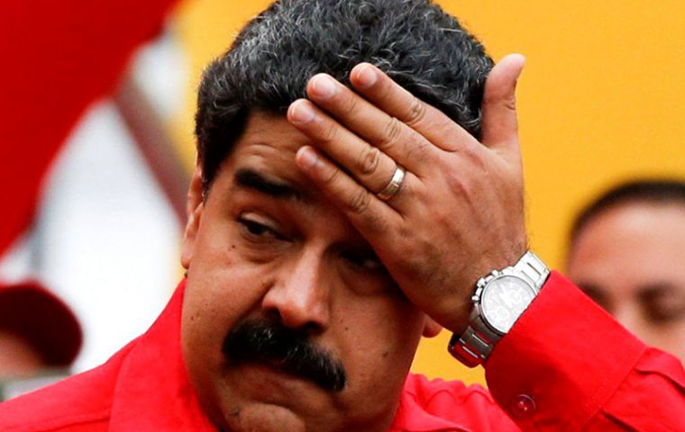 Maduro dismissed Sunday's poll as unconstitutional and continued to campaign in support of a July 30 vote to create a constitutional assembly