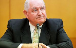 Perdue said Maggi had pressed for a timeline for restoring imports of fresh beef to US, but he argued any timeline would depend upon progress being made by Brazil. 