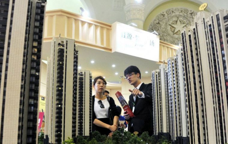 Beijing is trying to rein in debt and a housing bubble with tough measures on the property sector and lenders. 