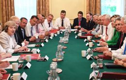“There is a need to show strength and unity as a country and that starts around the cabinet table,” the Prime Minister told ministers.