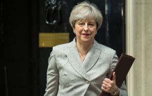 Mrs. May received the backing of senior backbenchers to remove any ministers who were found to be plotting against her. 