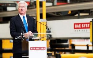 The name was revealed by Defense Secretary Sir Michael Fallon as he cut the first steel on the ship at BAE System's Govan shipyard. 