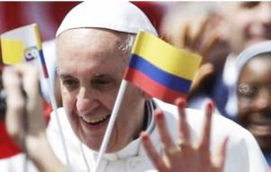 The meeting will take place just days before Pope Francis makes a special four-day visit to Colombia, from September 6-11