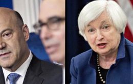 Cohn, a former Goldman Sachs president and Yellen current Fed Chair