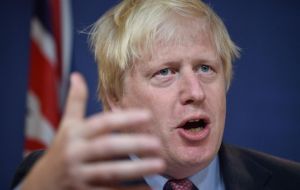 An ally of British foreign minister Boris Johnson also came out against Hammond's plan. Gerard Lyons said a transition period should last for no more than two years. 