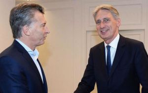 The contract announcement was first done by UK chancellor Philip Hammond during his recent visit to Argentina