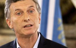 ”Once we confirm Argentines' vocation for change, (the investments) will multiply several more times” said Macri ahead of Sunday's mid-term primary elections. 