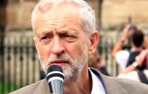 Labour leader Jeremy Corbyn echoed Mrs May's insistence there is no equivalence between fascists and their opponents as he criticized Mr. Trump.