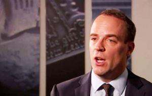 Earlier Justice Minister Dominic Raab said there would be “divergence” between UK and EU case law after Brexit