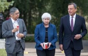 Overhanging Yellen's speech was the possibility that it marks her final appearance in Jackson Hole as Fed chair. 