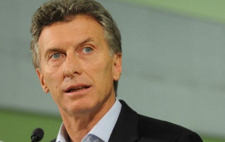 President Mauricio Macri put the project on hold pending an evaluation of the cost and environmental impact after taking office in December 2015.