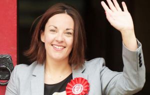 Ms Dugdale said it had been an “honor and a privilege” to serve as Scottish Labour leader for 2,5 years, adding her resignation would take immediate effect.