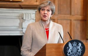 “I am determined that our defense and security cooperation will continue to go from strength to strength, enhancing our collective response,” May said