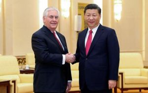 In March, just before Xi was set to meet US Secretary of State Rex Tillerson in Beijing, North Korea announced the successful test of a new type of rocket engine.