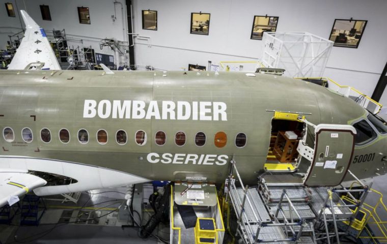 Tariffs could make it very difficult for Bombardier to find new CSeries customers in the US. The CSeries project supports hundreds of jobs in Belfast.