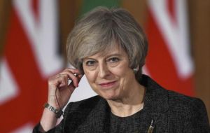 Mrs. May will hold a series of meetings with fellow leaders, including US President Donald Trump. 
