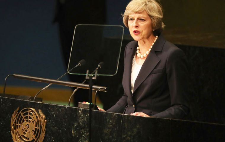 In order to secure the full £90m, UN agencies will need to show they are efficient and transparent. Mrs. May urged the international body to “win our trust”.