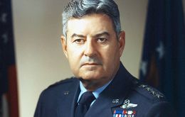 Air Force general Curtis LeMay, head of the strategic air command during the Korean War, estimated that the American campaign killed 20% of the population. 