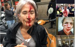 The Catalan government said more than 800 people had been injured in clashes including people who suffered relatively minor complaints such as anxiety attacks.