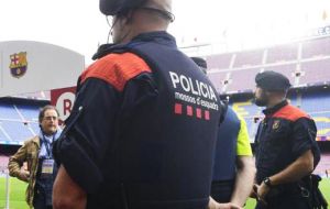A statement from La Liga said the match should take place as normal because the security and safety of fans had been “guaranteed” by the Catalan police.