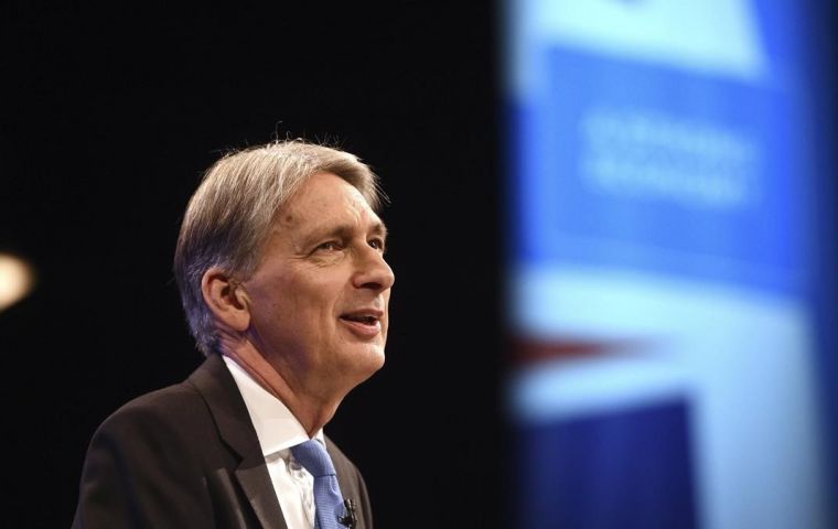 The chancellor used his keynote party conference speech to mount a defense of free market economics which he claimed was coming under assault from Corbyn.