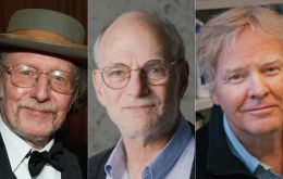 Jeffrey C. Hall, Michael Rosbash and Michael W. Young won the US$1.1 million prize for finding genetic processes that control circadian rhythms.