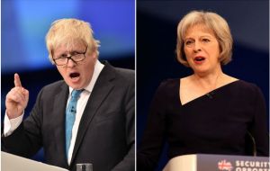 Johnson praised Theresa May's “steadfast” leadership over Europe and insisted the whole cabinet was united behind her aim of getting a “great Brexit deal”.