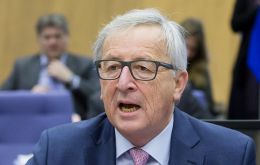 Juncker used the analogy of someone covering the bill after ordering 28 beers at a bar to explain the EU's position
