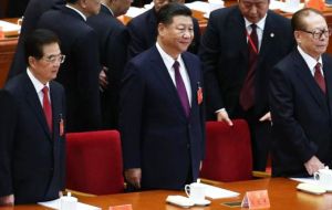 The closed-door summit determines who rules China and Beijing's direction for the next term. Xi has consolidated power and is expected to remain as party chief.