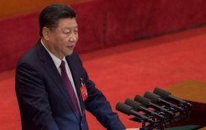 Xi said that “socialism with Chinese characteristics in this new era” meant China had now “become a great power in the world”