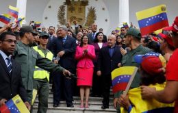 The head of the constituent assembly, Delcy Rodriguez, said the remaining holdout opposition governor, Juan Pablo Guanipa of Zulia state, would suffer consequences