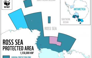 The deal saw a massive US and New Zealand-backed marine protected area (MPA) around the Ross Sea, covering more than 1.55 million square kilometers