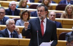 The Senate gave Mariano Rajoy the go-ahead through the Spanish constitution to apply unprecedented measures in Catalonia