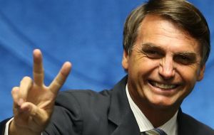 Bolsonaro, former parachutist officer elected to Congress by the Progressive Party was the congressman with most votes in the 2014 Rio do Janeiro general election