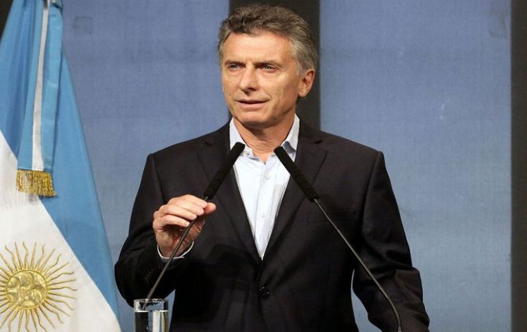 The details had been anticipated last week by Macri to his main Let's Change coalition leaders and incumbent members of Congress. 