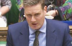 Shadow Brexit secretary Sir Keir Starmer said: “This is a significant climb-down from a weak Government on the verge of defeat.”