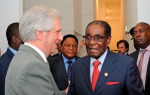 World Health Organization proclaimed Mugabe “goodwill ambassador” to influence his peers in the region during the non-communicable diseases conference