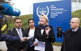 ”Nicolas Maduro and his government must pay for this, for these crimes against humanity,” said Luisa Ortega, outside the ICC tribunal in The Hague