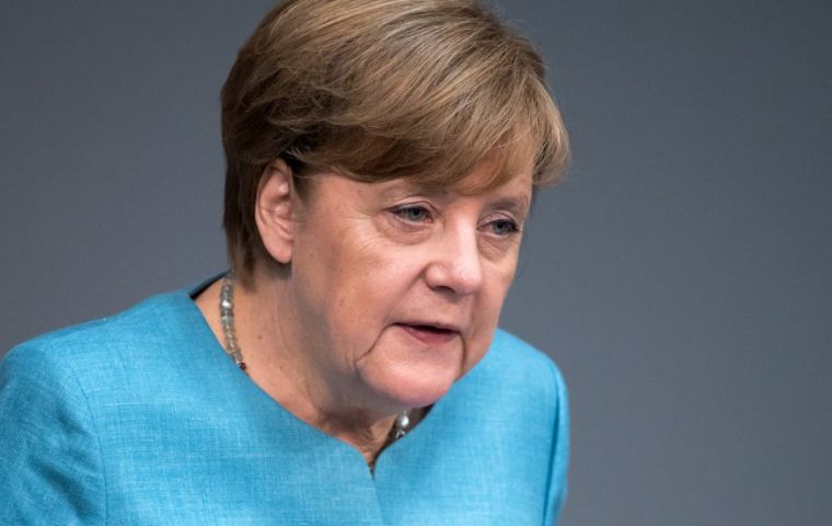 “If new elections were to come . . . I would accept that. I’m not afraid of anything,” Merkel said on ZDF public television.