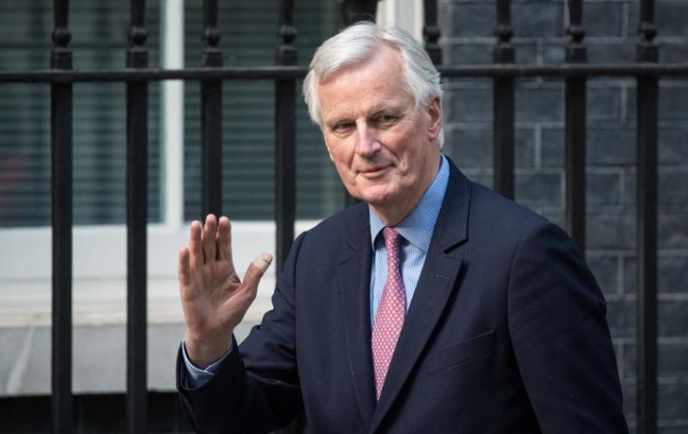 Michel Barnier said UK must commit to a “level playing field” on issues like fair competition, food safety, social protections and environmental standards.