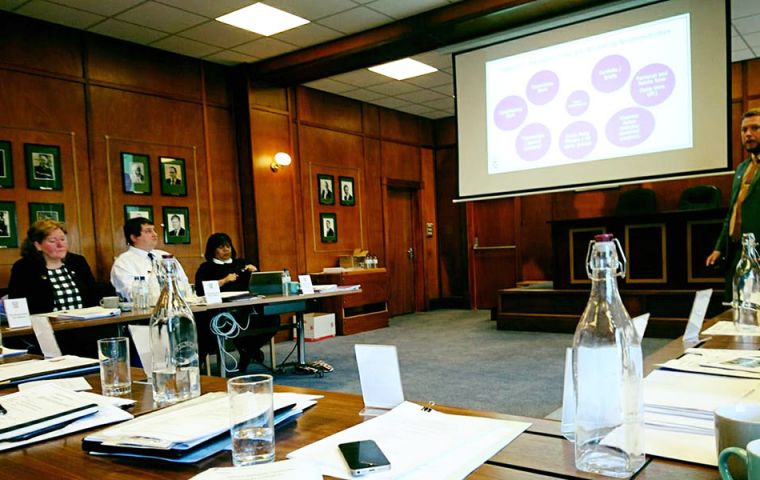 The three day program is geared to strengthen the knowledge, skills and confidence of the Members and officials of the Legislative Assembly, drawing on UK Parliament expertise (Pic T.Barkman)