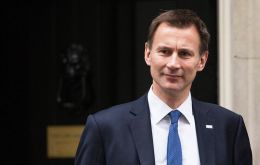 Health minister Jeremy Hunt's remark came as he defended the PM and sought to reassure critics that UK courts would be supreme after Brexit.