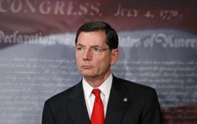 “People wanting to keep more of their hard-earned money. That's what you see in the bills,” said Senator John Barrasso, chair of the Republican Policy Committee
