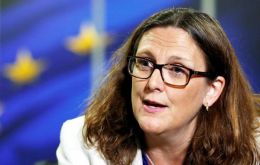 EU Trade Commissioner Cecilia Malmstrom said parties are close to an agreement, “we are committed to doing this because we are almost there”