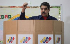 While municipal elections were under way across the country, the Maduro clearly had his mind on the 2018 presidential race in which he plans to seek reelection