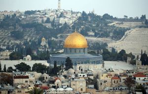 “Jerusalem is Israel's capital, no one can deny it. It doesn't obviate peace, it makes peace possible,” he said. 