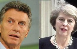 Macri on his side thanked PM May for the British effort as part of the international operation which collaborated in the search of the missing vessel. 