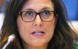 “We have made good advancement but there's still stock taking today,” Malmstrom said on Tuesday morning. “We see the end of this.”
