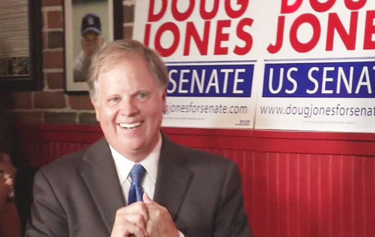  Doug Jones victory deals a blow to Republicans, narrowing their majority to 51-49 in the Senate. With 99% of the votes counted, Moore refused to concede