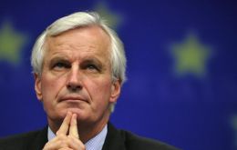 EU’s chief Brexit negotiator Michel Barnier warned there could not be any “backtracking” on the divorce deal struck between Theresa May and Brussels.